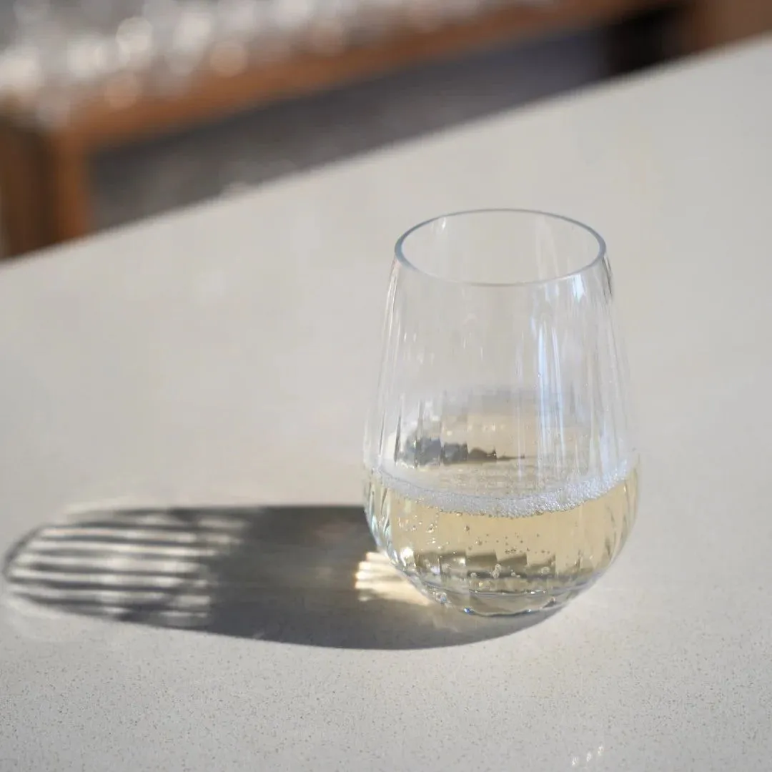D-Still Unbreakable Bamboo Stemless Wine Tumbler Pc 350ml