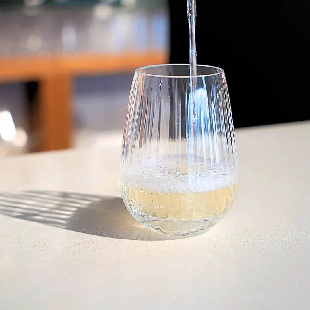 D-Still Unbreakable Bamboo Stemless Wine Tumbler Pc 350ml