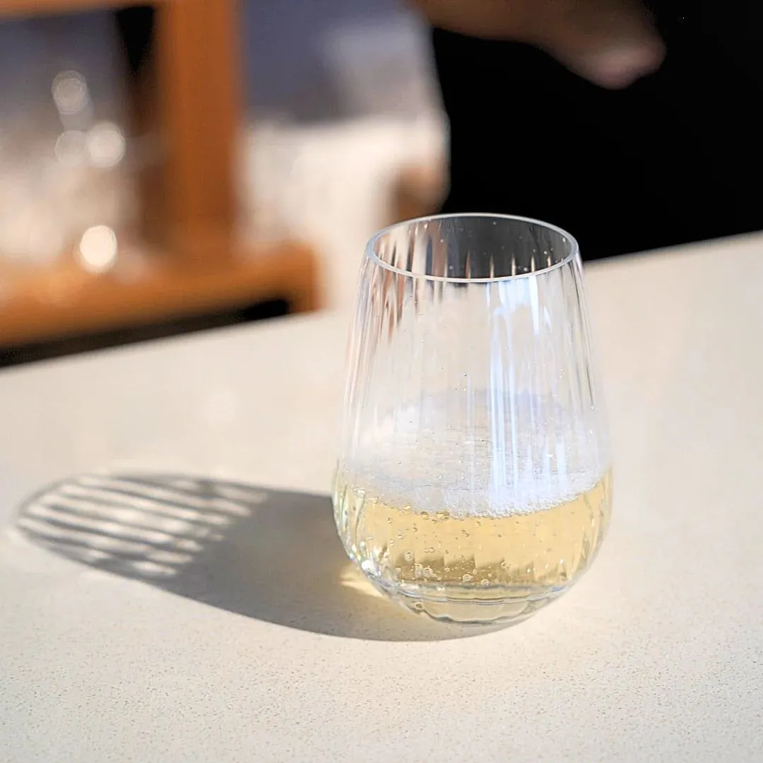 D-Still Unbreakable Bamboo Stemless Wine Tumbler Pc 350ml