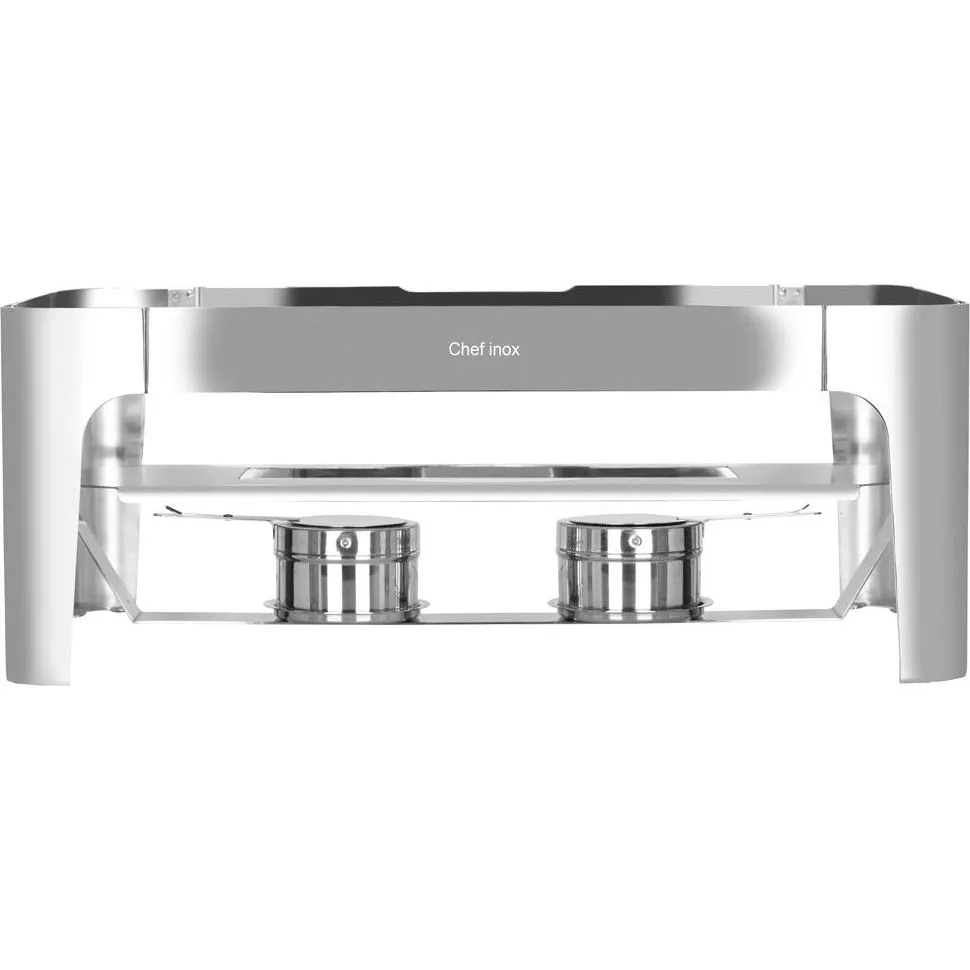 Chef Inox Ultra Rect Chafer Stand S/S 1/1 To Suit 54920