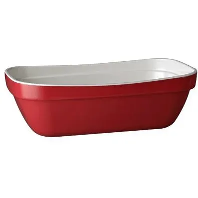 Gn Pan- 1/4 Size 265x162x85mm Red Melamine "basket"