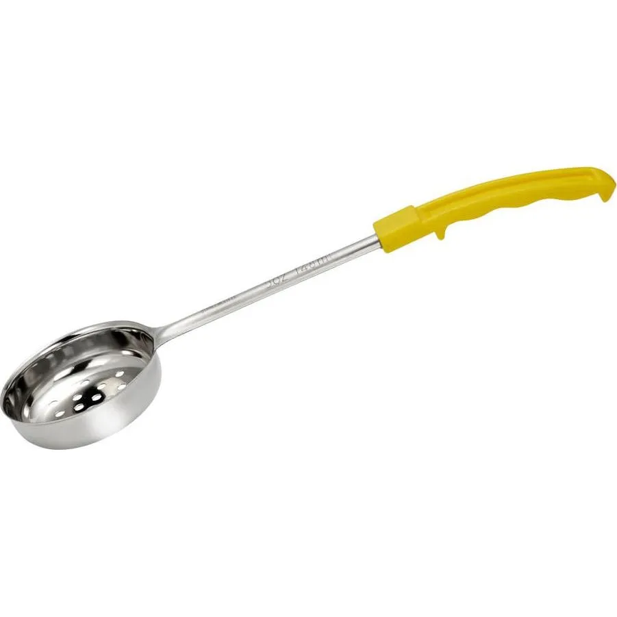 Food Portioner Perforated Stainless Steel Yellow Handle 150ml/5oz