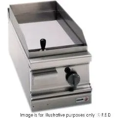 Fagor 700 series LPG chrome 1 zone fry top with thermostatic control FTG-C7-05LLPG