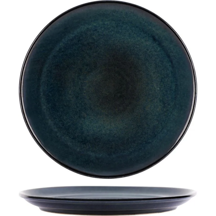 Tablekraft Artistica Round Plate R/Edge 270mm Midnight Blue