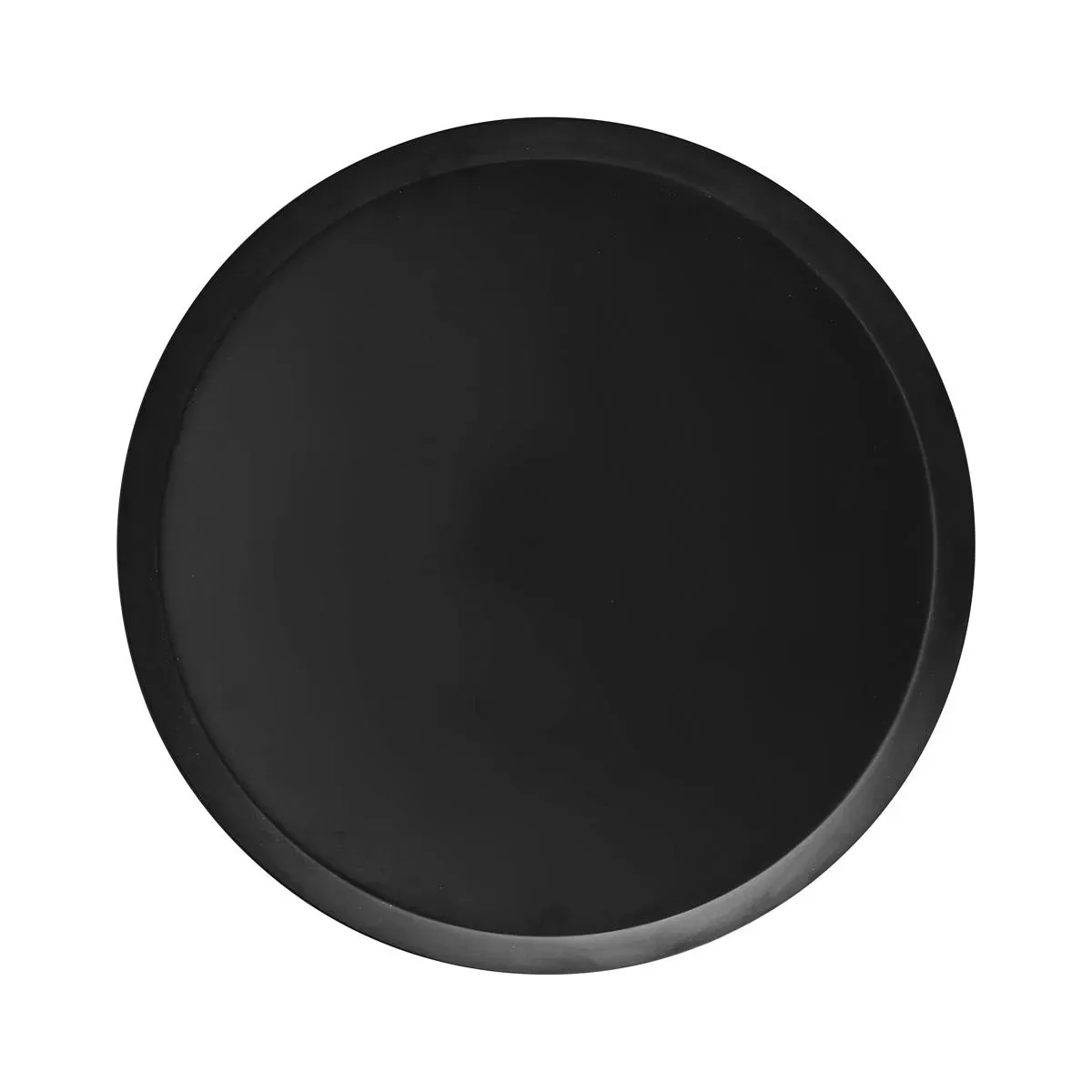 Cake Plate Polycarbonate Black — 401x28mm