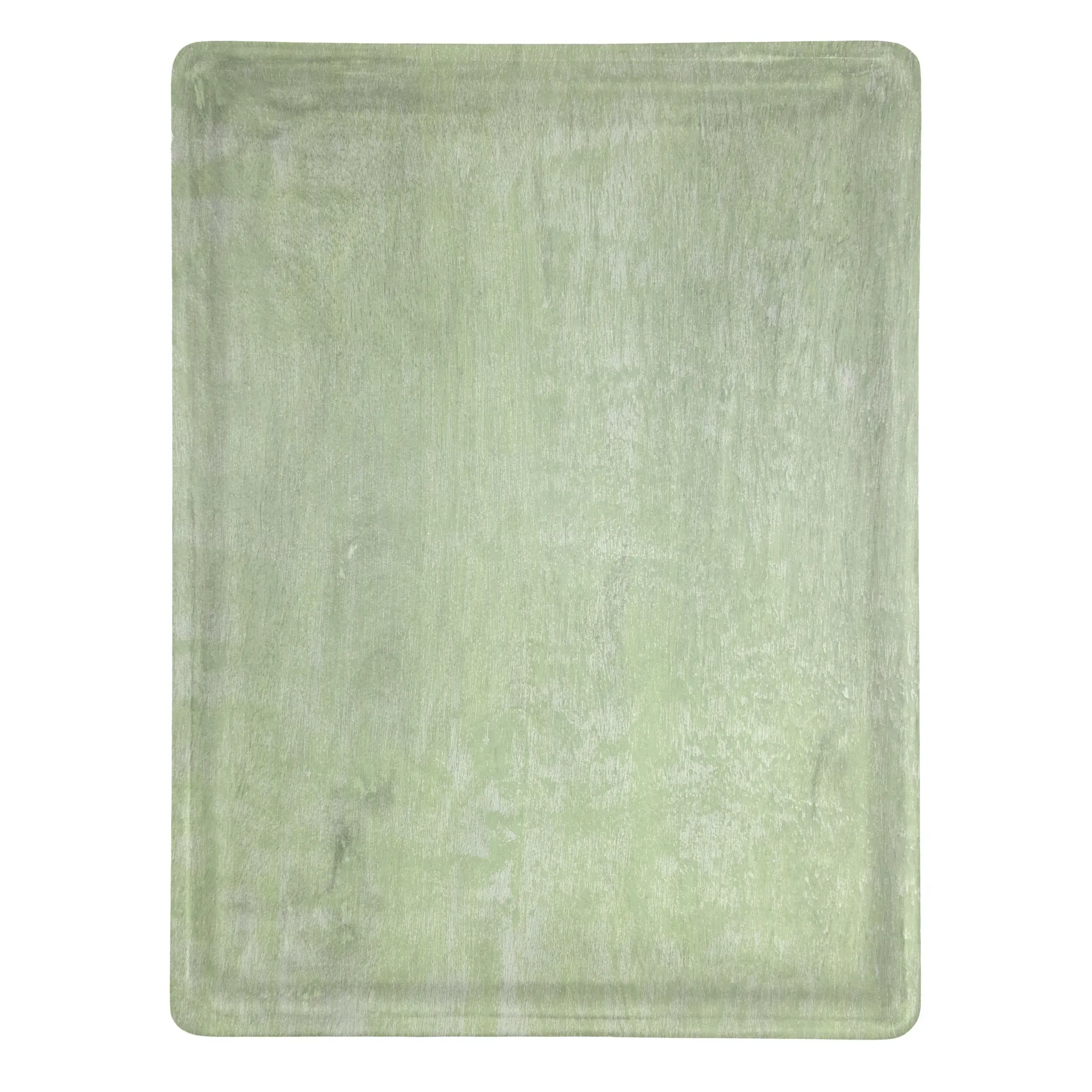 Chef Inox Rect Serving Board Mangowood 360x180x15mm Green