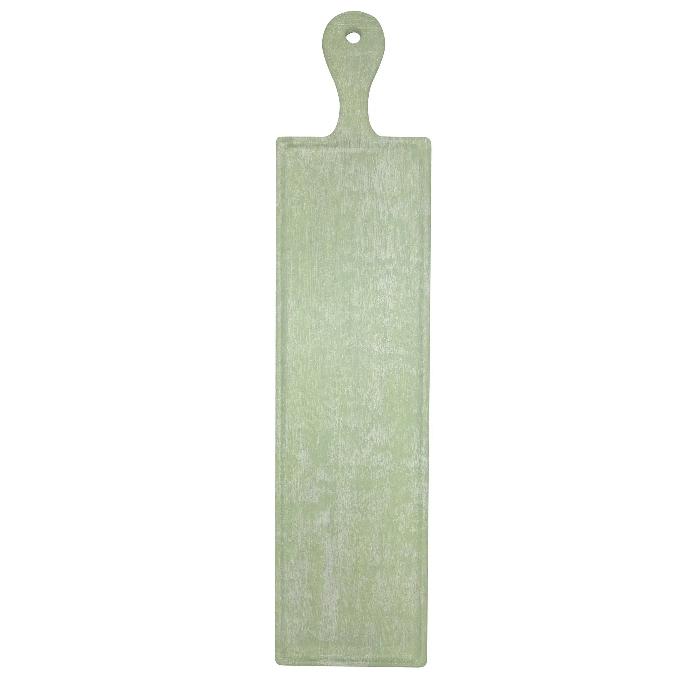 Chef Inox Rect Serving Board W/Hdl Mangowd 670x850x200mm Gre