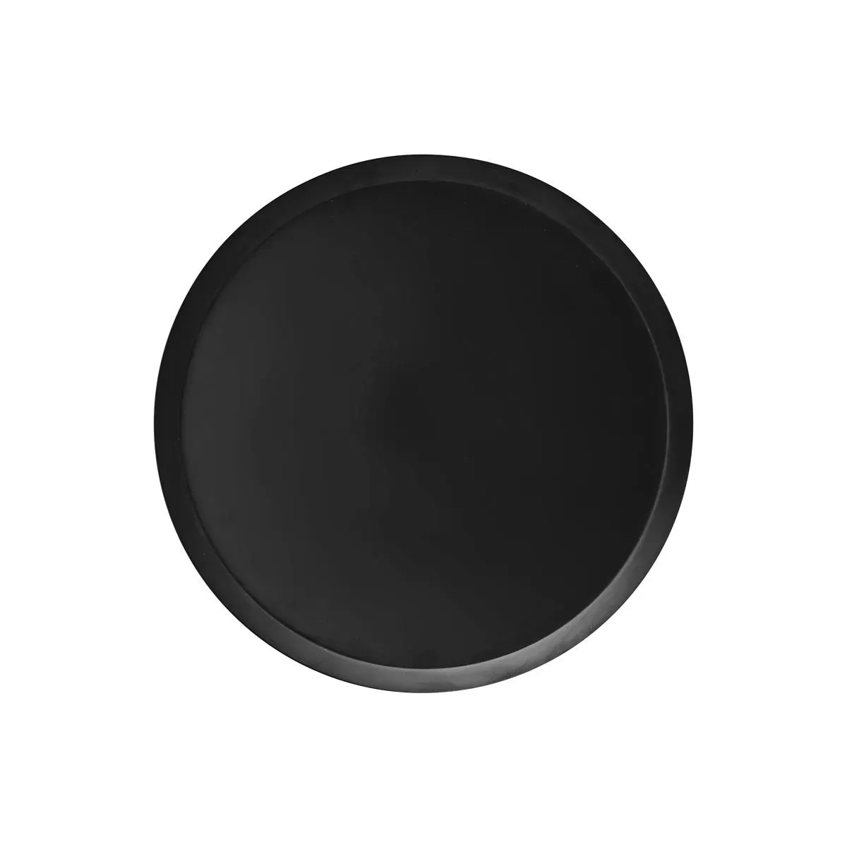 Cake Plate Polycarbonate Black — 342x22mm