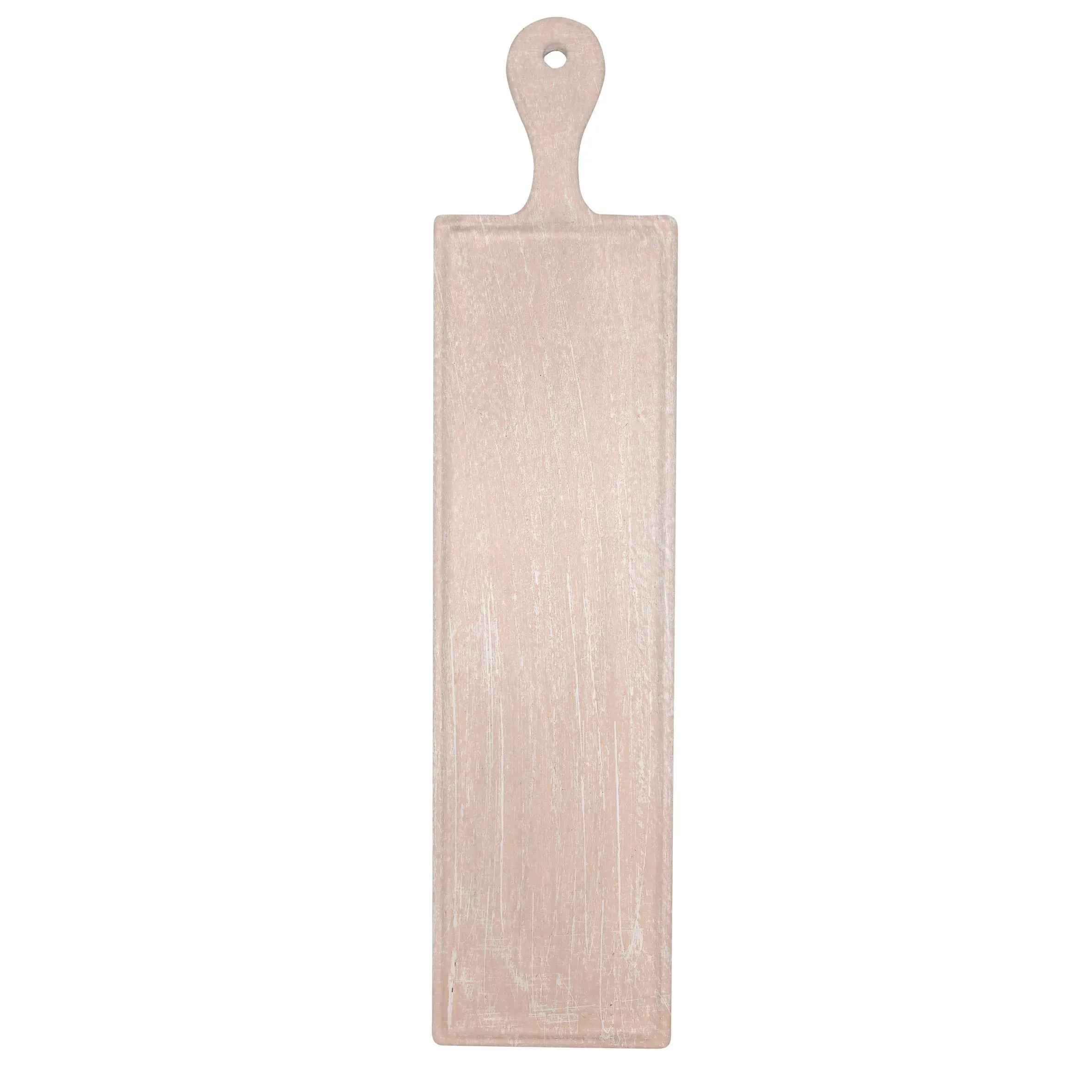 Chef Inox Rect Serving Board W/Hdl Mangowd 670x850x200mm Cor