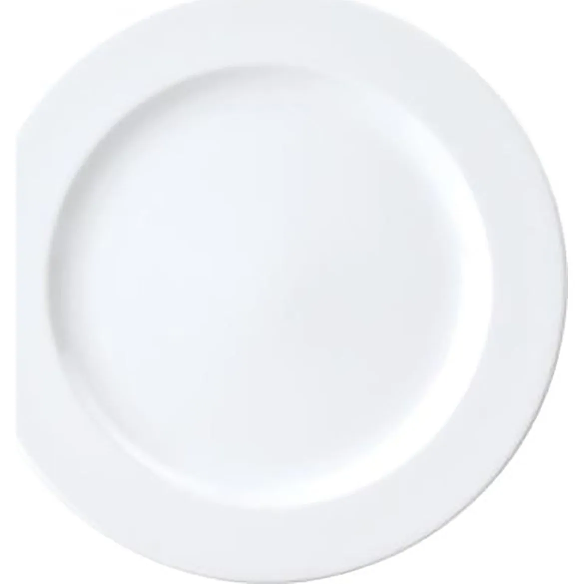 Chelsea Round Plate Flat Rim 210mm