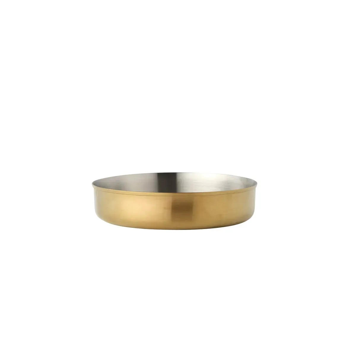 Chef Inox Miniature Deep Pan W/O Hdl Brushed Brass 150mm