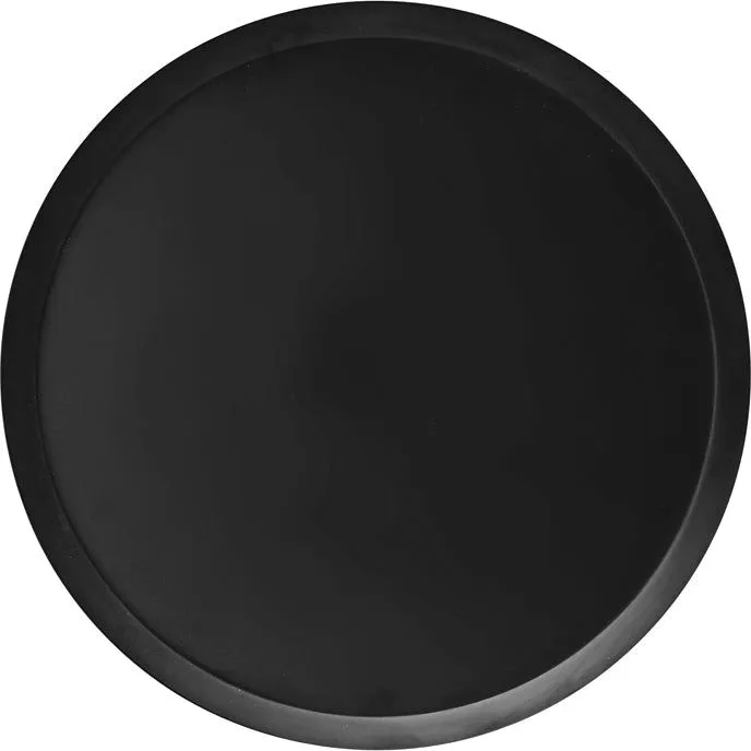 Cake Plate Black Polycarbonate 308x18mm
