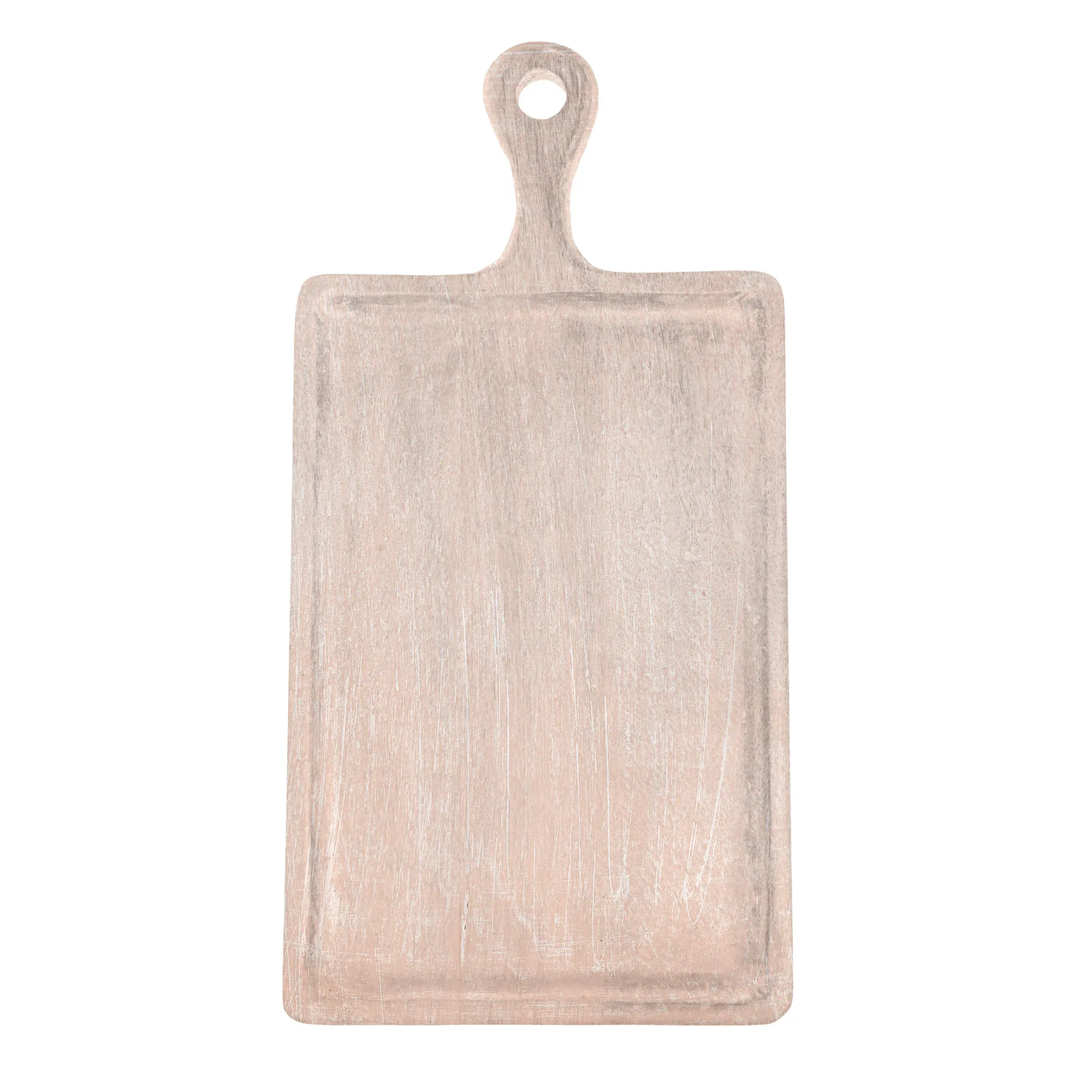 Chef Inox Rect Serving Board W/Hdl Mangowd 260x360x180mm Cor
