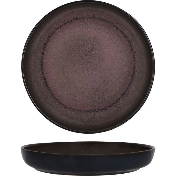 Tablekraft Artistica Round Deep Plate 240mm Mulberry