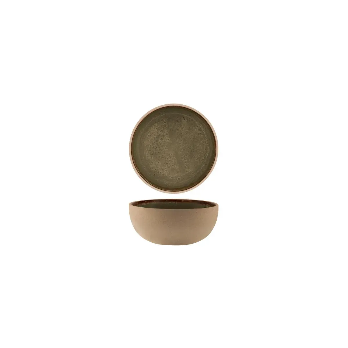 Bowl Round Deep Burnt Sienna — 120x50mm