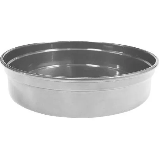 Round Bar Tray Aluminium Silver 240x50mm