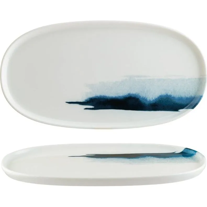Bonna Blue Wave Hygge Oval Platter 300x160x17mm (blwhyg30ov)