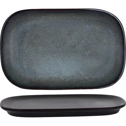 Tablekraft Artistica Rect Coupe Plate 220x140mm Pewter