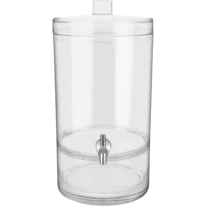 Round Juice Dispenser Polycarbonate 247x206x409mm / 6.4Lt