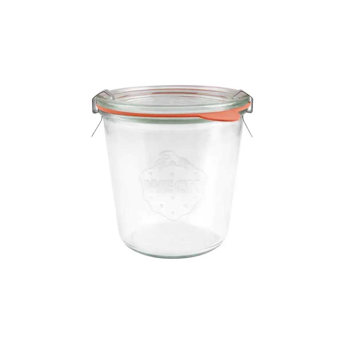 Complete Weck Glass Jar W/Lid 580ml 100x107mm (742)
