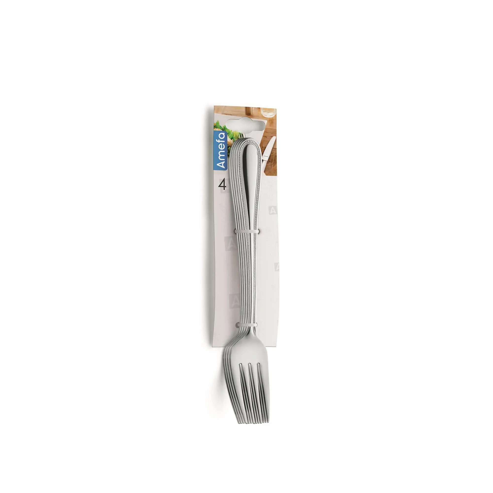 Amefa Pearl Hanging Card Table Fork 4pc