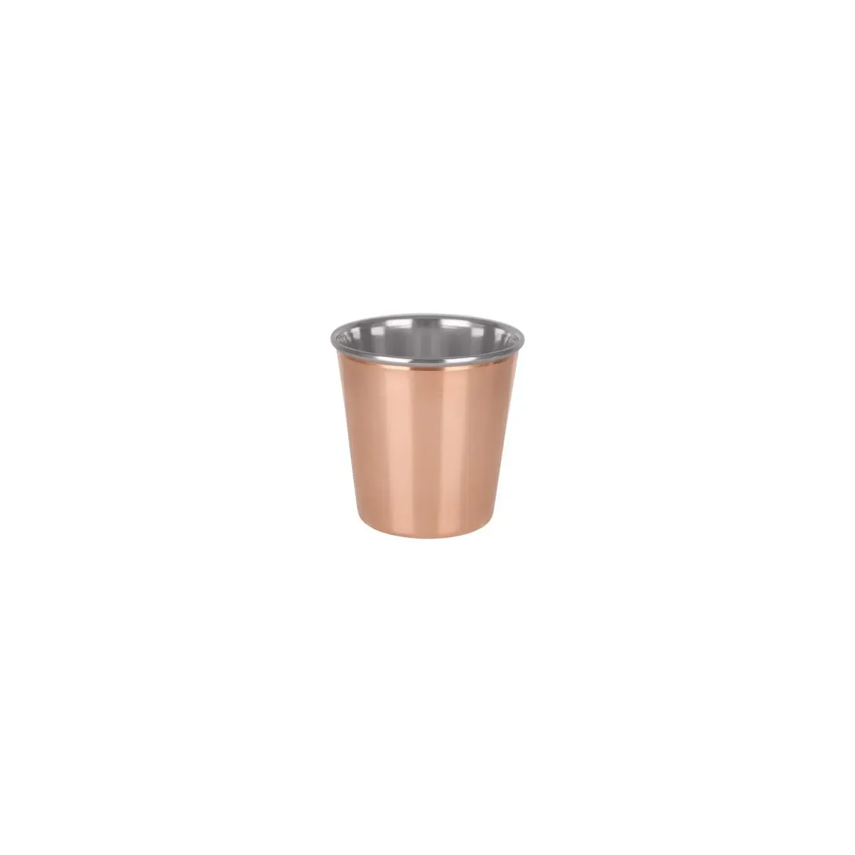 Chef Inox Miniature Copper Pot S/S Interior 85x85mm