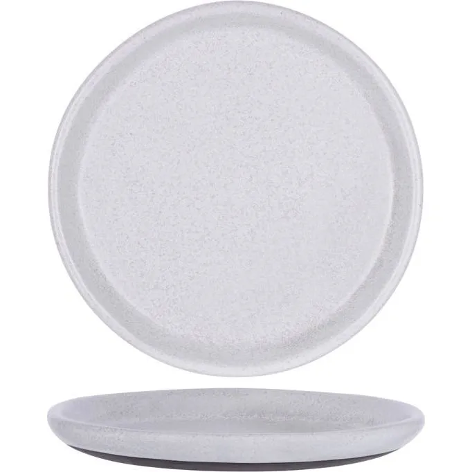 Tablekraft Naturals Ash Grey Round Plate 265x28mm Clay