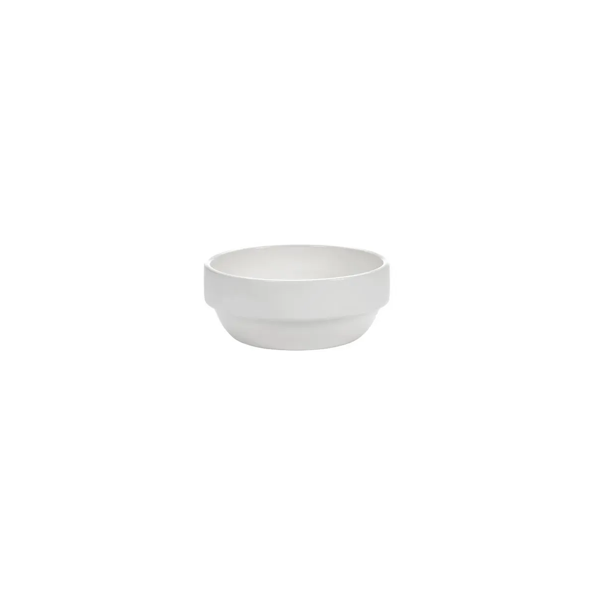 Bowl Passe Partout Round Matt White — 140x60mm