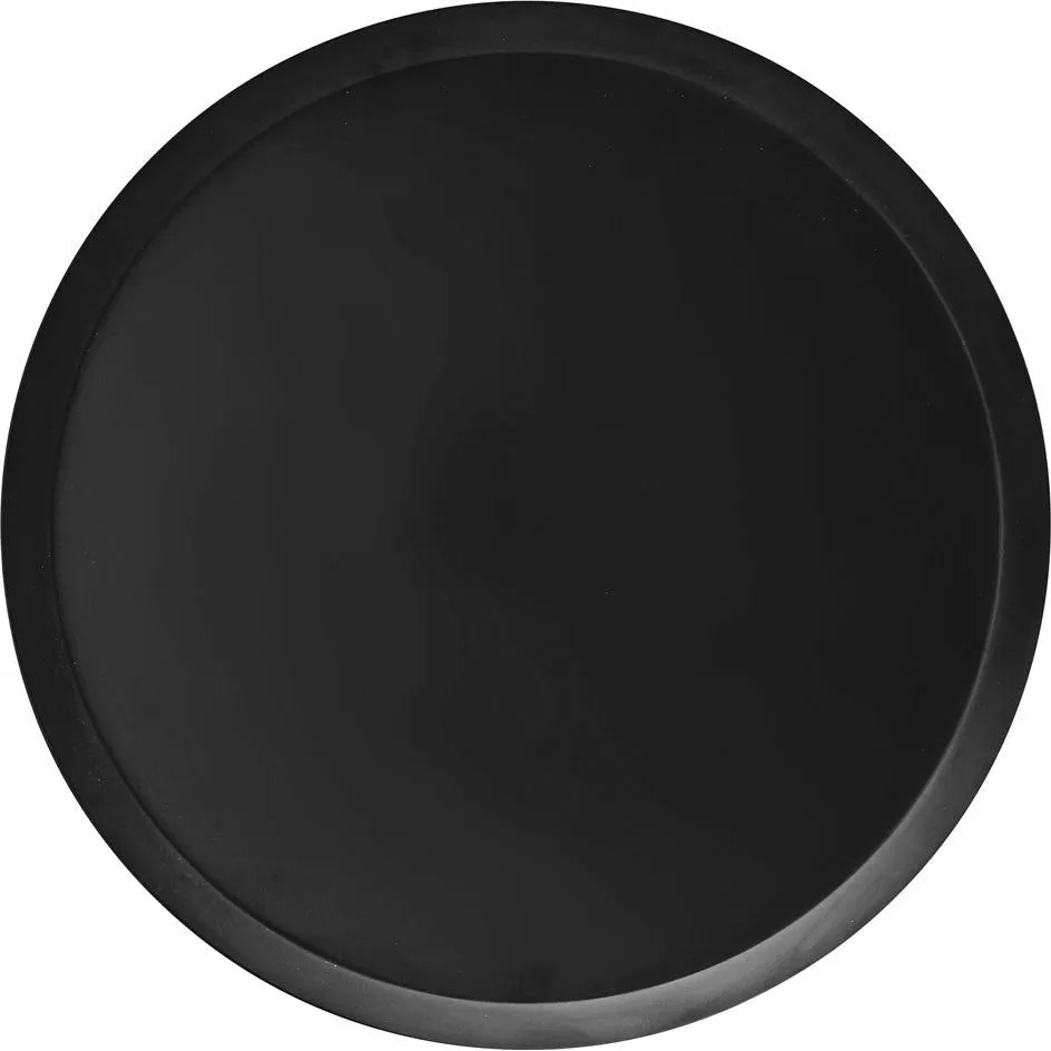 Cake Plate Black Polycarbonate 401x28mm