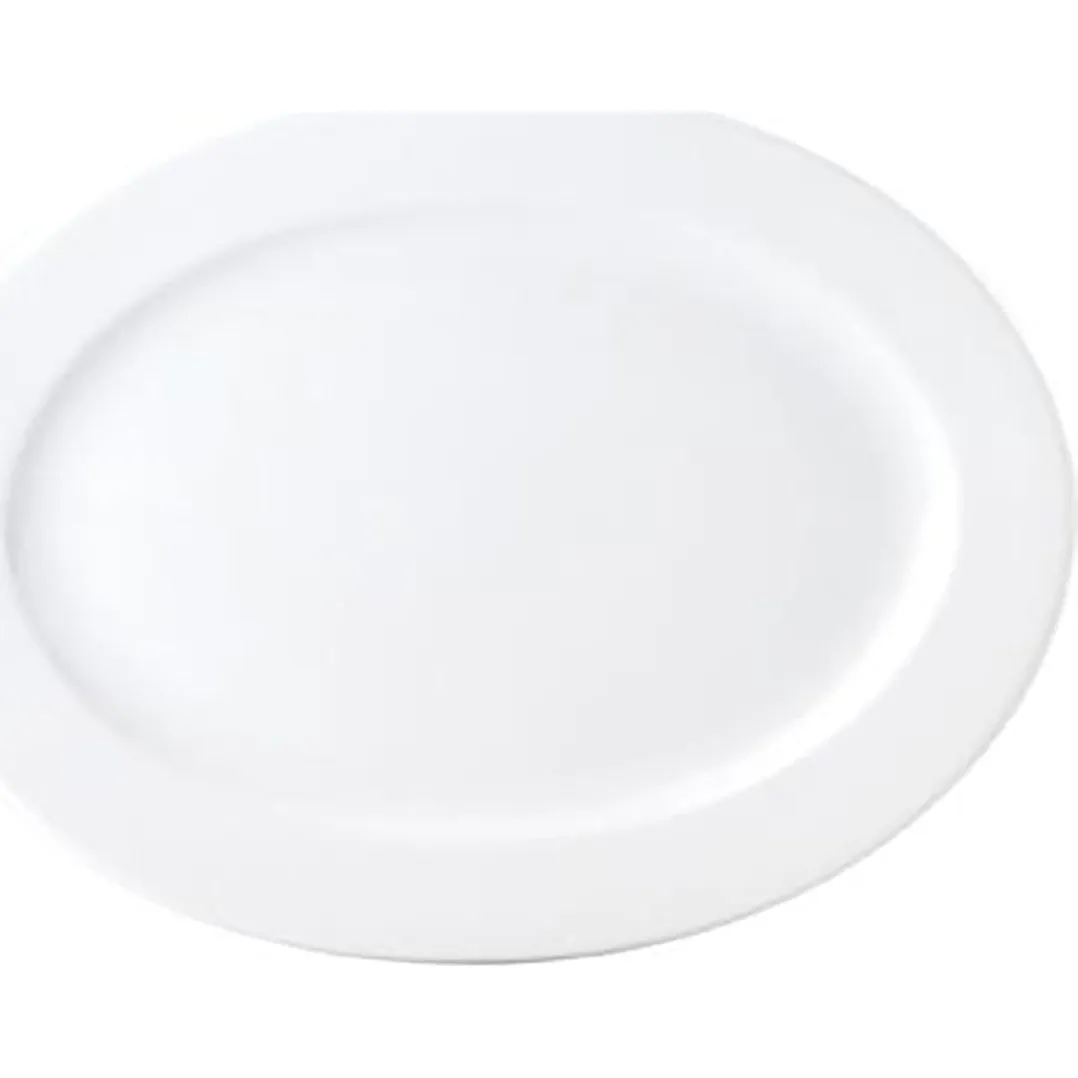 Chelsea Oval Platter Wide Rim 315x235mm