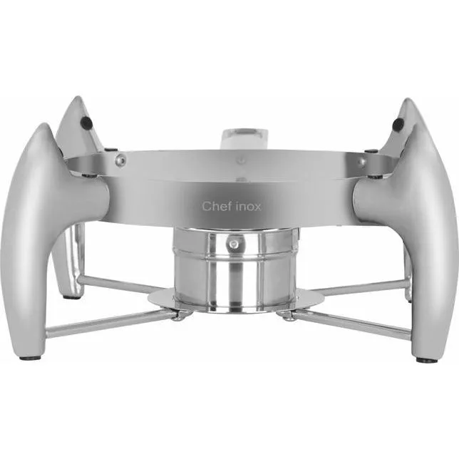 Chef Inox Deluxe Round Chafer Stand 18/8 To Suit 54916