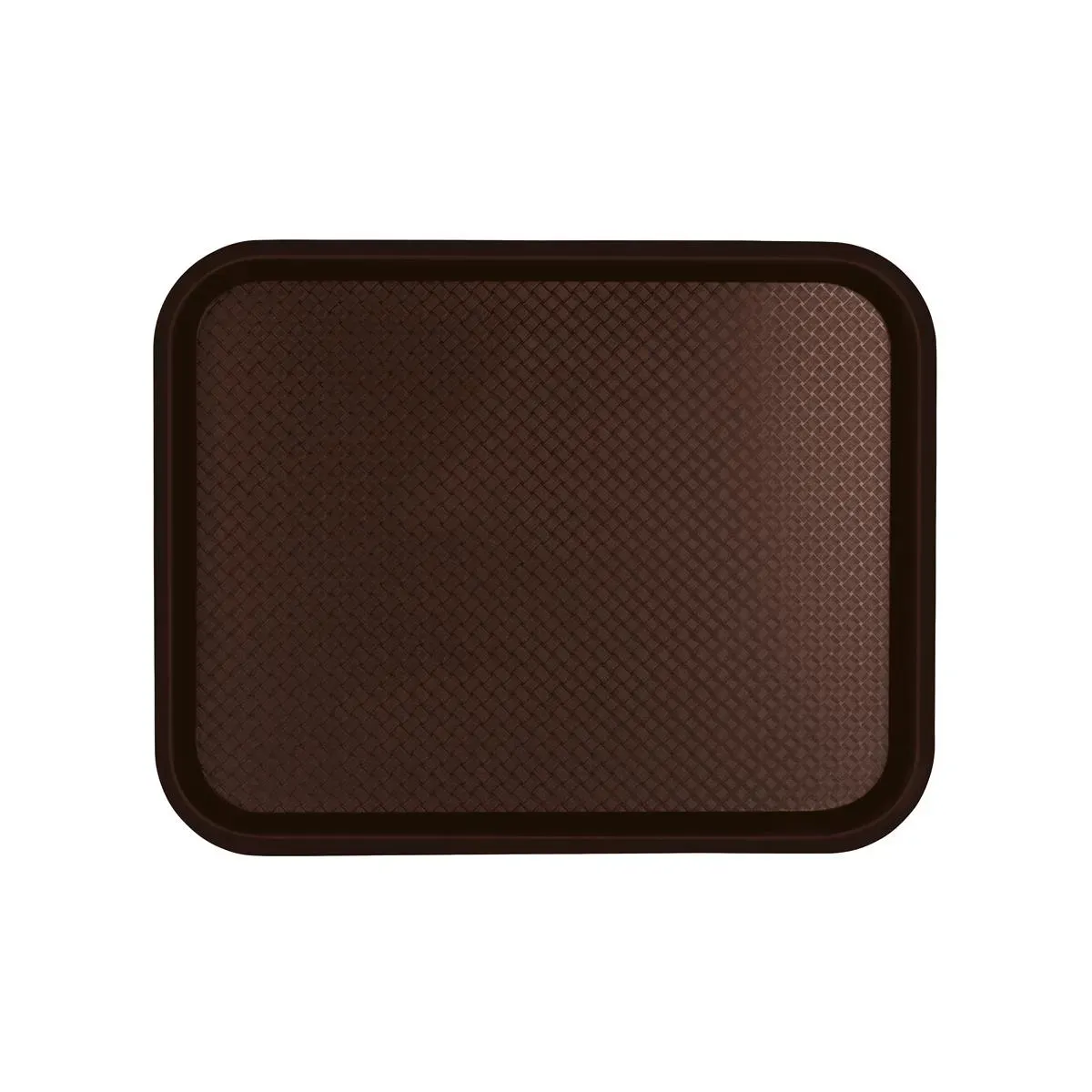 Chef Inox Plastic Tray Polyprop 450x350x23mm Brown