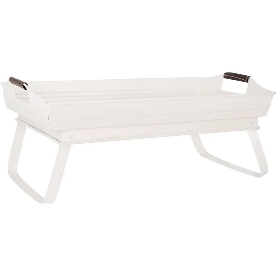 Coney Island Creme Rectangular Tray with Handles 480x310x195mm
