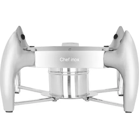 Chef Inox Deluxe Round Chafer Stand 18/8 To Suit 54915