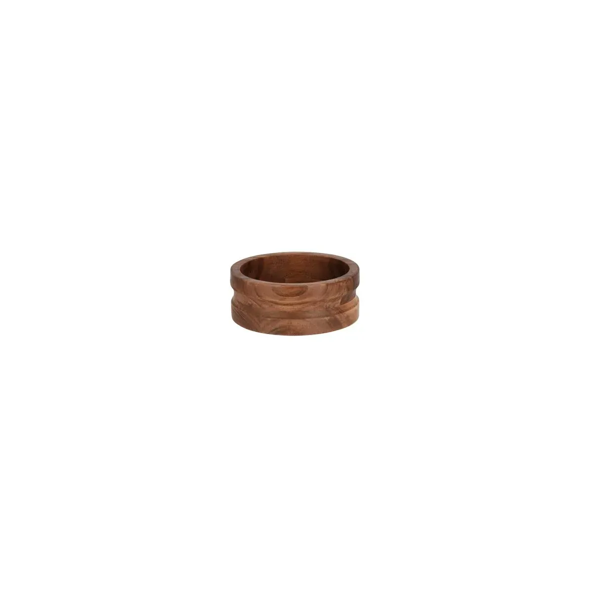 Chef Inox Serve Round Bowl W/Straight Sides Acacia 160x60mm