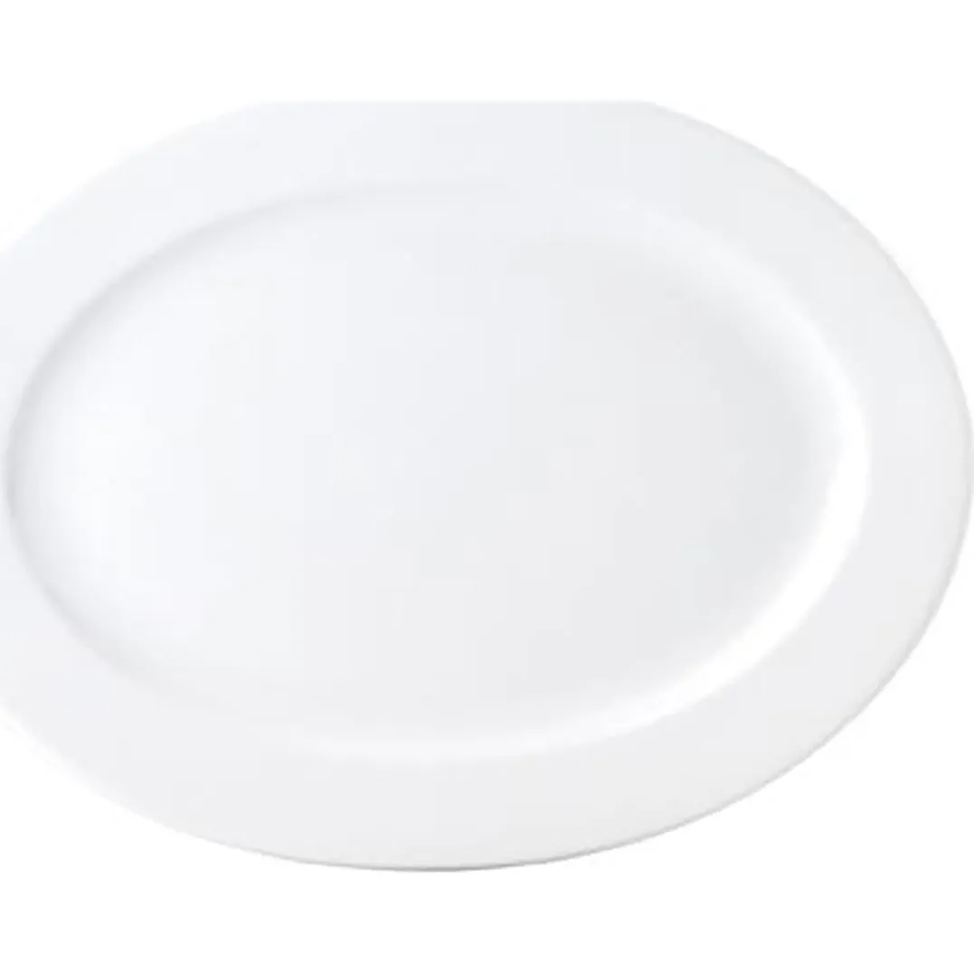 Chelsea Oval Platter Wide Rim 410x300mm