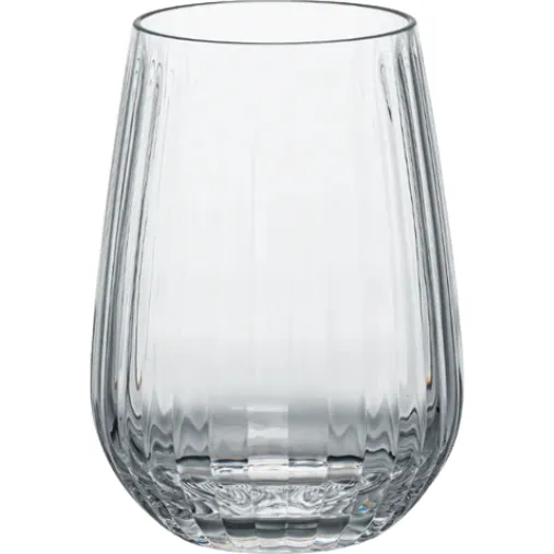 D-Still Unbreakable Bamboo Stemless Wine Tumbler Pc 480ml