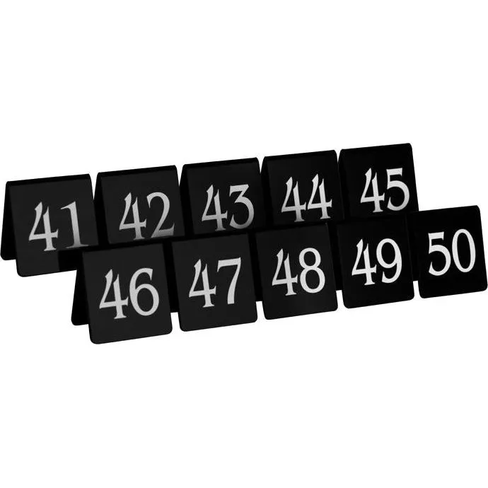 Chef Inox A-Frame Table Number 41-50