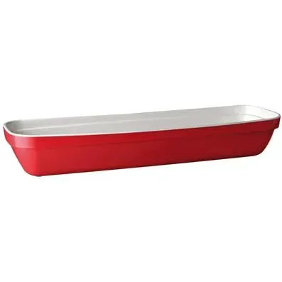 Gn Pan- 2/4 Size 530x162x85mm Red Melamine "basket"
