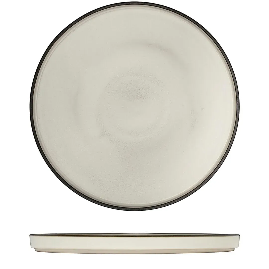 Round Stackable Plate - 270mm Ø - Dusted White