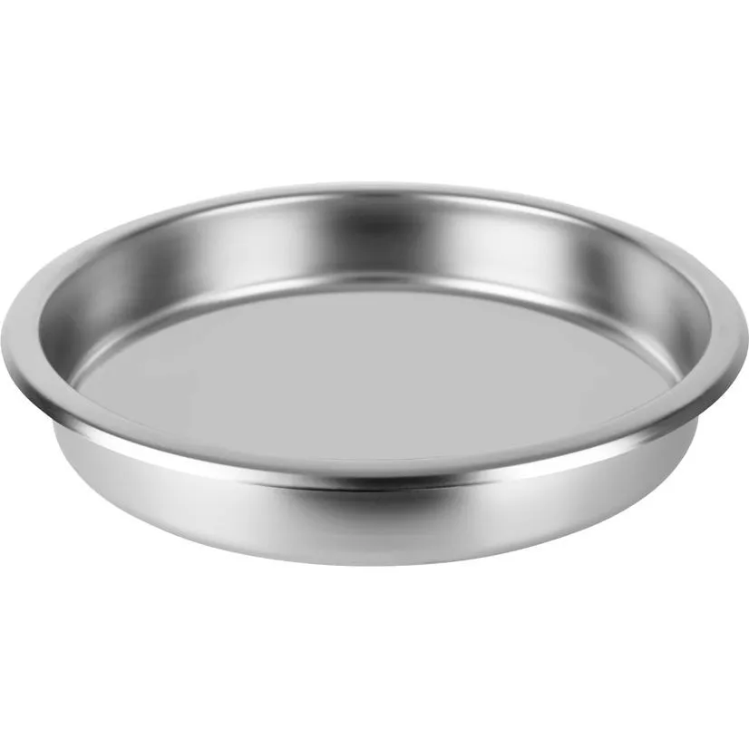 Chef Inox Round Insert Pan18/8 6.0lt Suit 54916 385x65mm