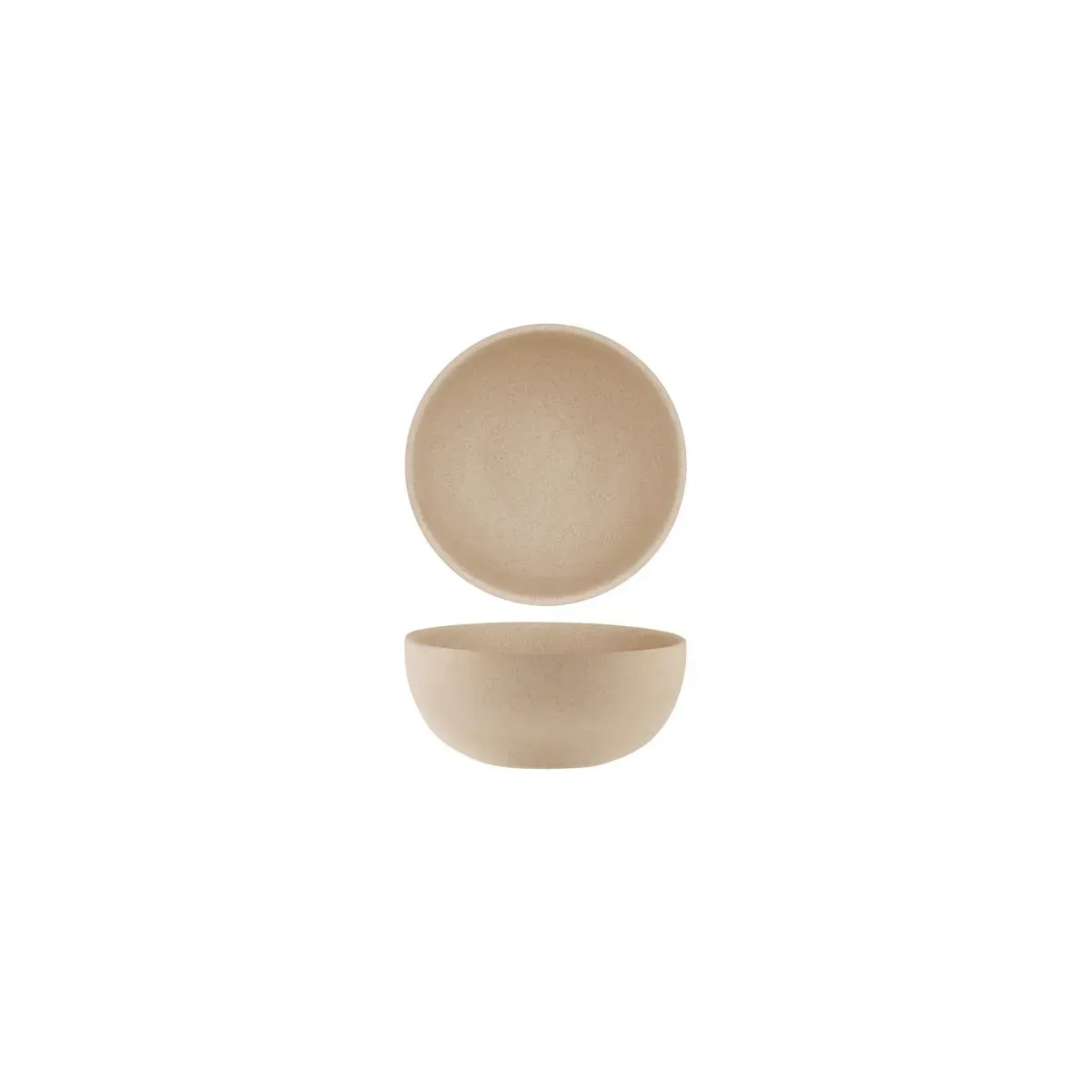 Bowl Round Deep Stone — 120x50mm