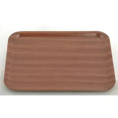 Chef Inox Rect Tray Wood 270x200mm Mahogany