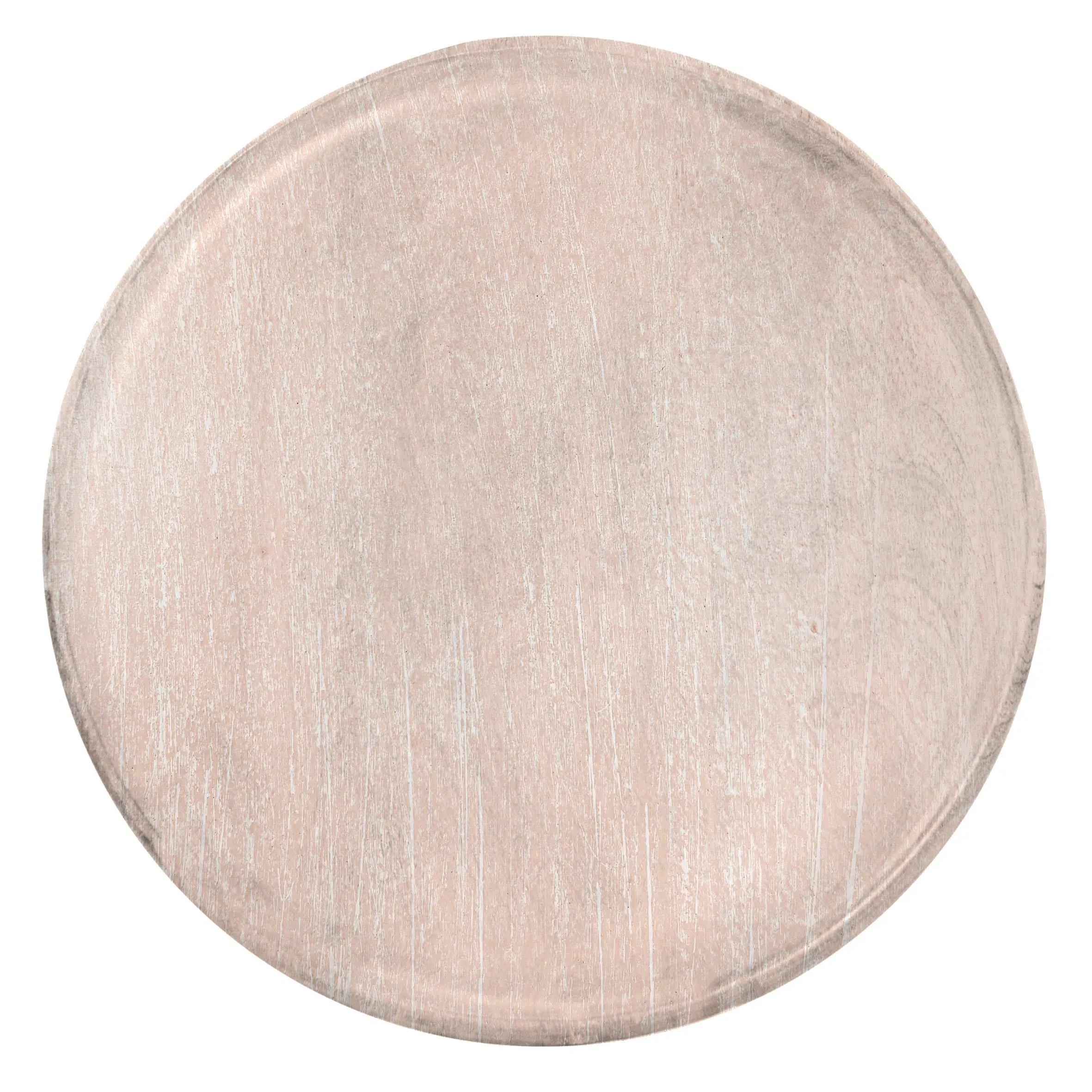 Chef Inox Round Serving Board Mangowood 300x15mm Coral