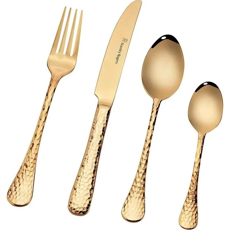 Stanley Rogers Bolero Gold 16pc Cutlery Set