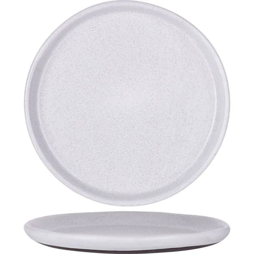 Tablekraft Naturals Ash Grey Round Plate 325x28mm Clay
