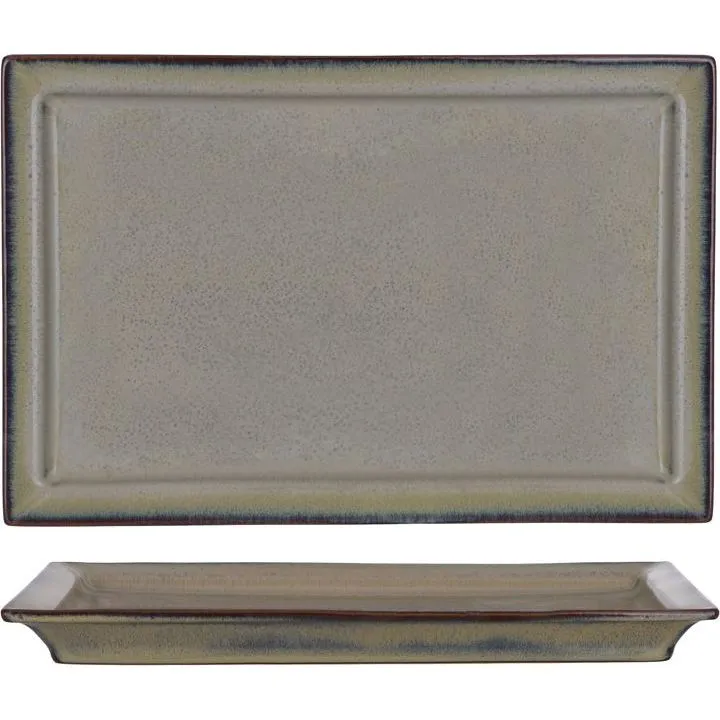 Artistica Canvas Rectangle Plate W/Rim 310x205mm