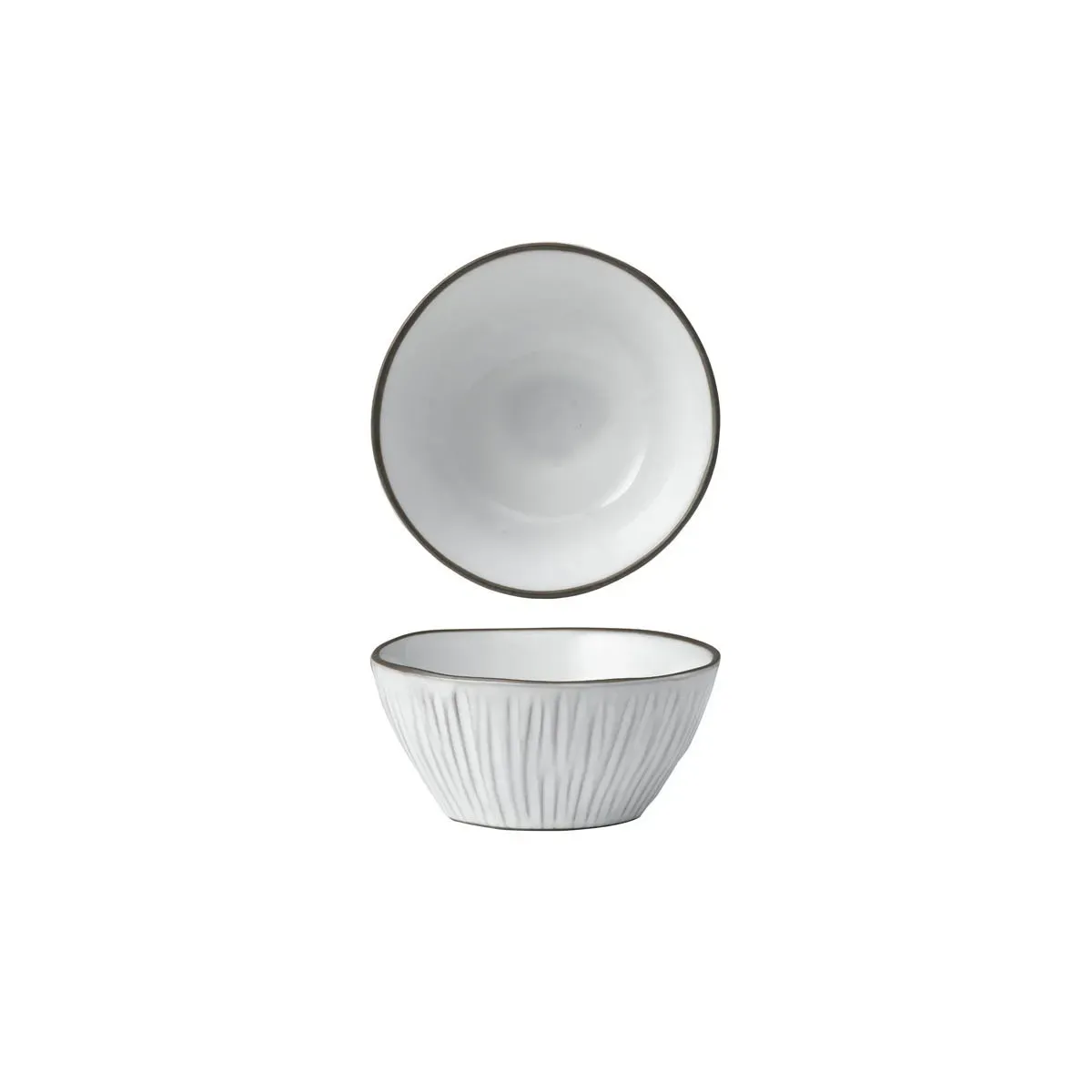 Conical Bowl Linea Organics White — 130x63mm 400ml
