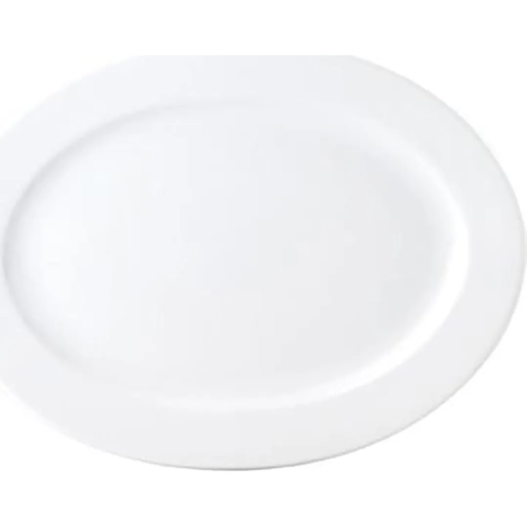 Chelsea Oval Platter Wide Rim 235x166mm