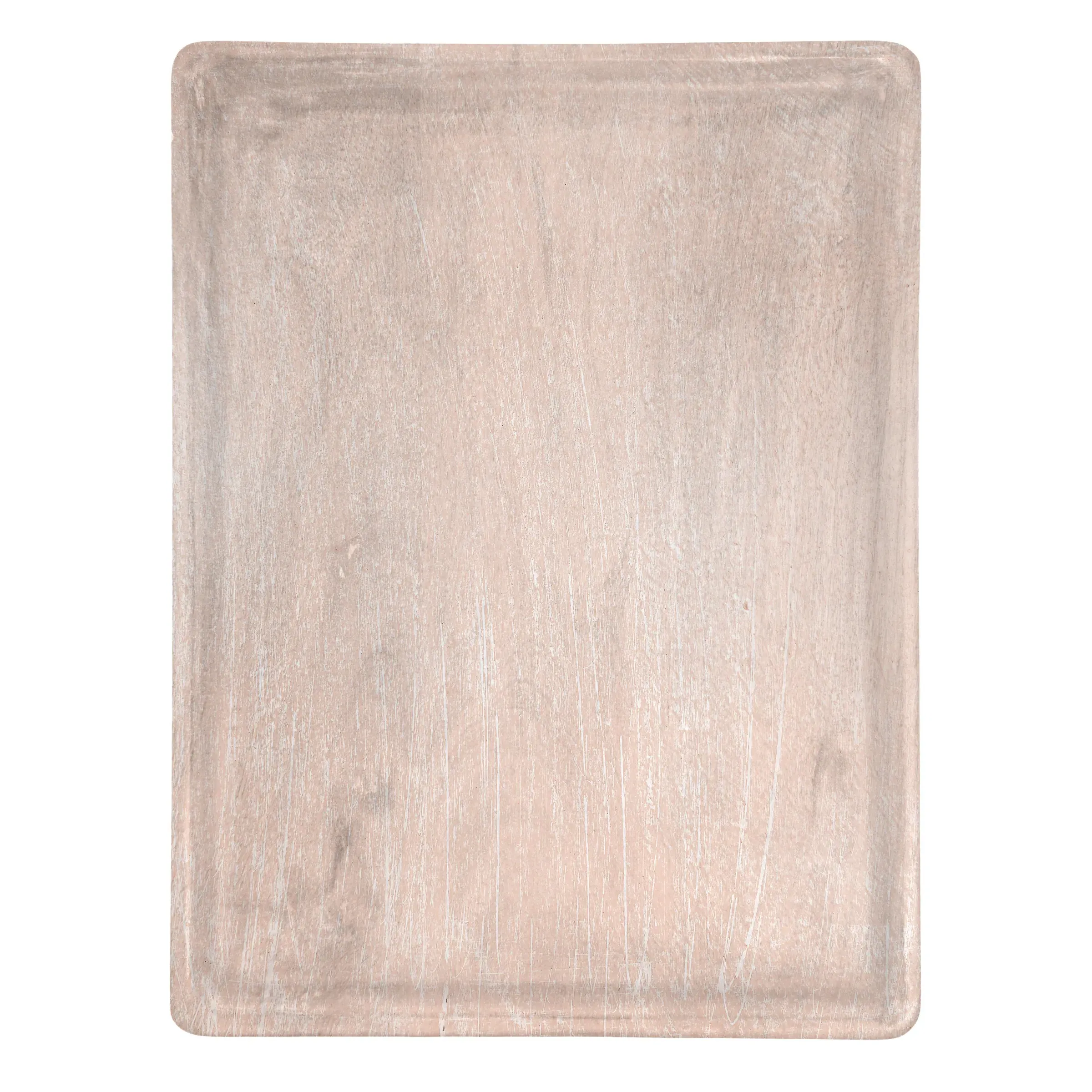 Chef Inox Rect Serving Board Mangowood 360x180x15mm Coral